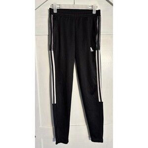 Adidas Pants Womens XS Tiro Aeroready Black Soccer Track Retro Athleisure